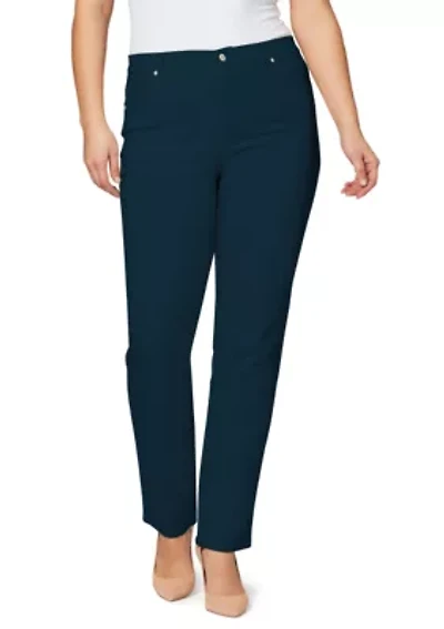 Plus Amanda Straight Leg Pants