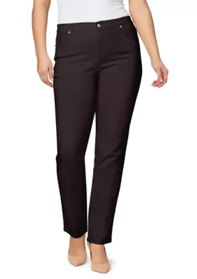Plus Amanda Straight Leg Pants