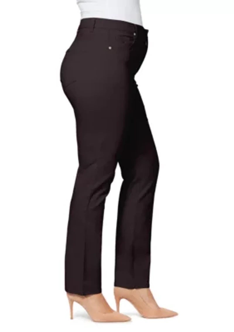 Plus Amanda Straight Leg Pants