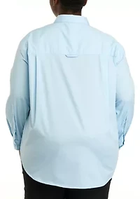 Plus Amanda Woven Shirt