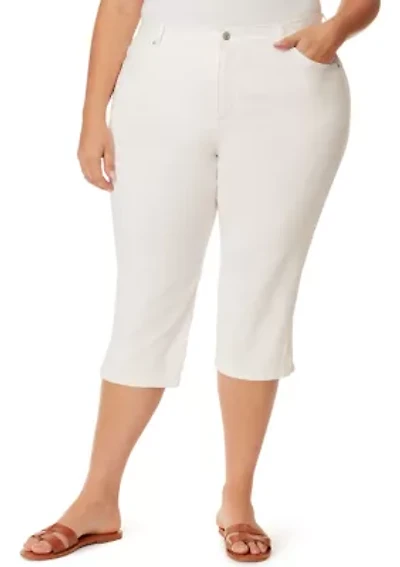 Plus Amanda Color Capri Pants