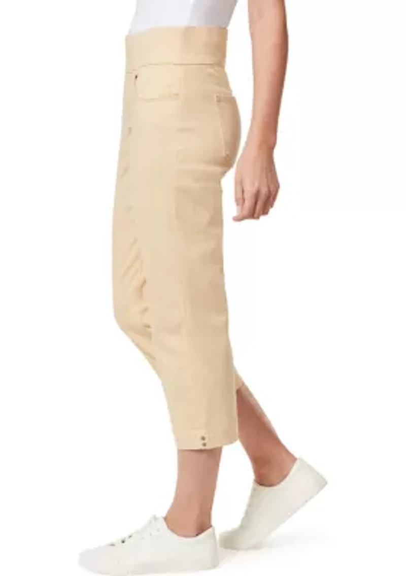 Petite Amanda Pull On Capris
