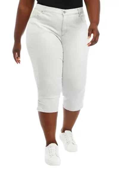 Plus Amanda Capri Pants