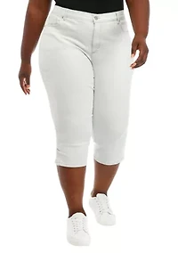 Plus Amanda Capri Pants