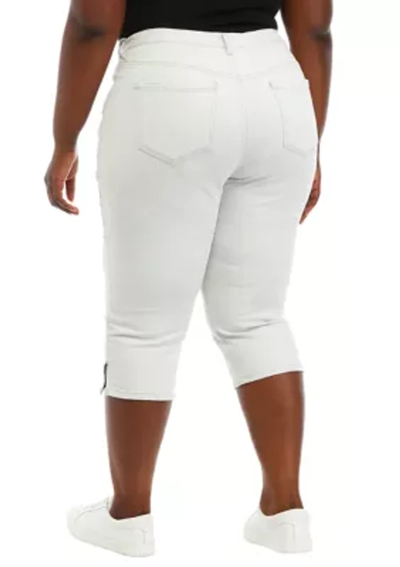 Plus Amanda Capri Pants