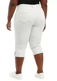 Plus Amanda Capri Pants