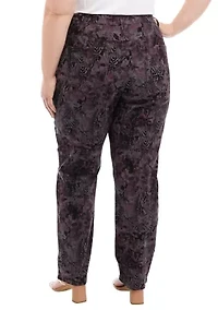 Plus Amanda Classic Printed Jeans