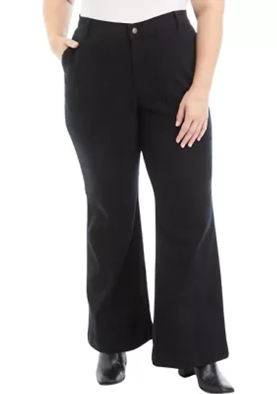 Plus Flared Trousers
