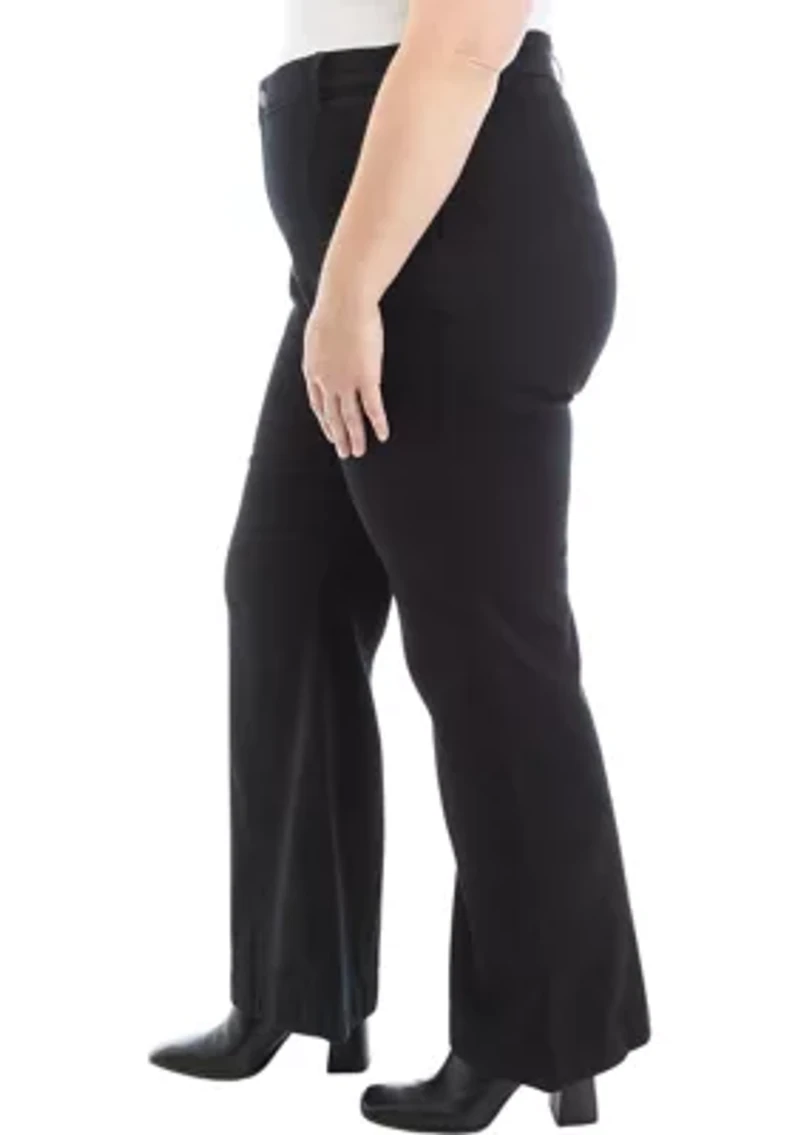 Plus Flared Trousers