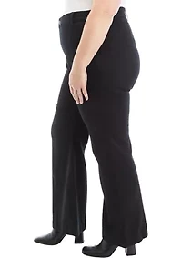 Plus Flared Trousers