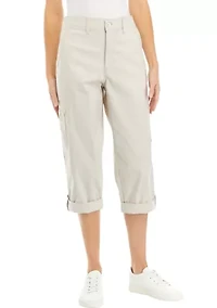 Women's Cargo Capri Pants