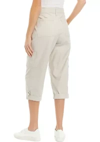 Women's Cargo Capri Pants