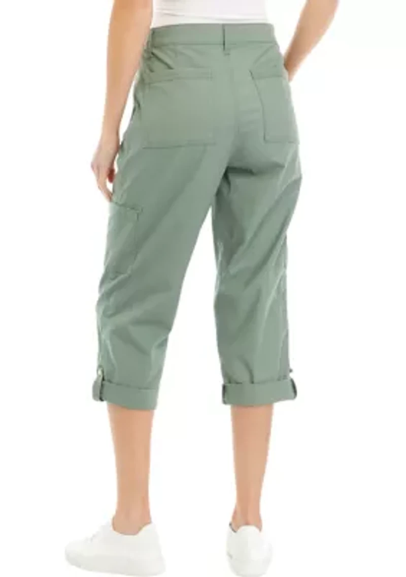 Women's Cargo Capri Pants