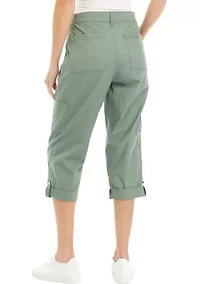 Women's Cargo Capri Pants