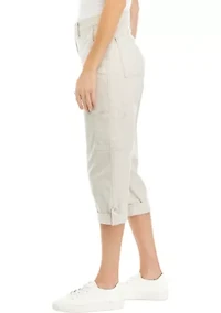 Women's Cargo Capri Pants
