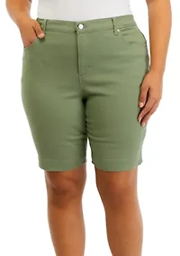 Plus Amanda Bermuda Shorts