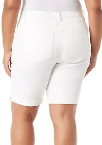 Plus Amanda Bermuda Shorts