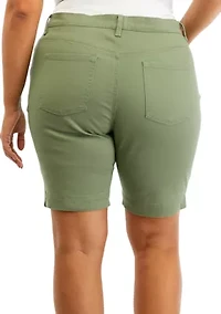 Plus Amanda Bermuda Shorts