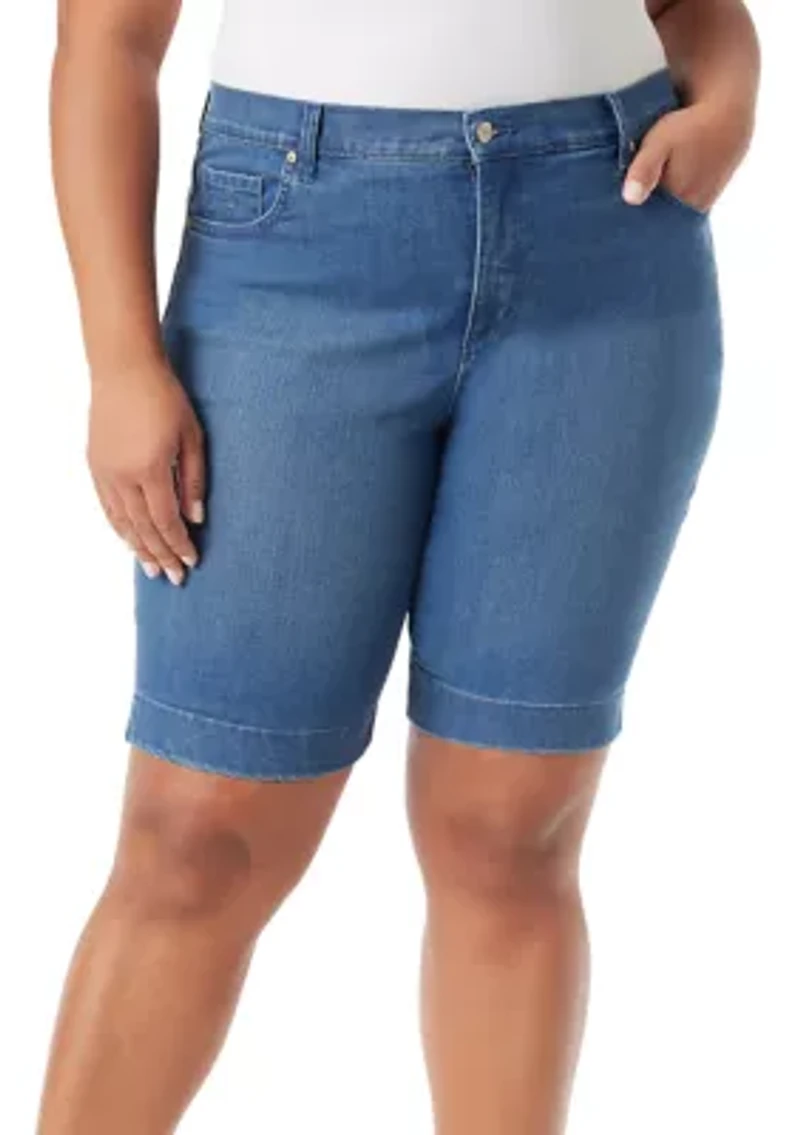 Plus Amanda Bermuda Shorts