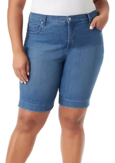 Plus Amanda Bermuda Shorts