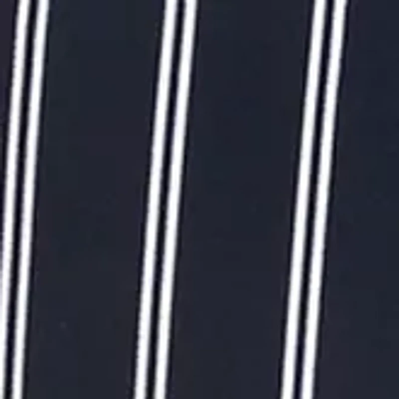 Plus Striped Wide Leg Cropped Pants
