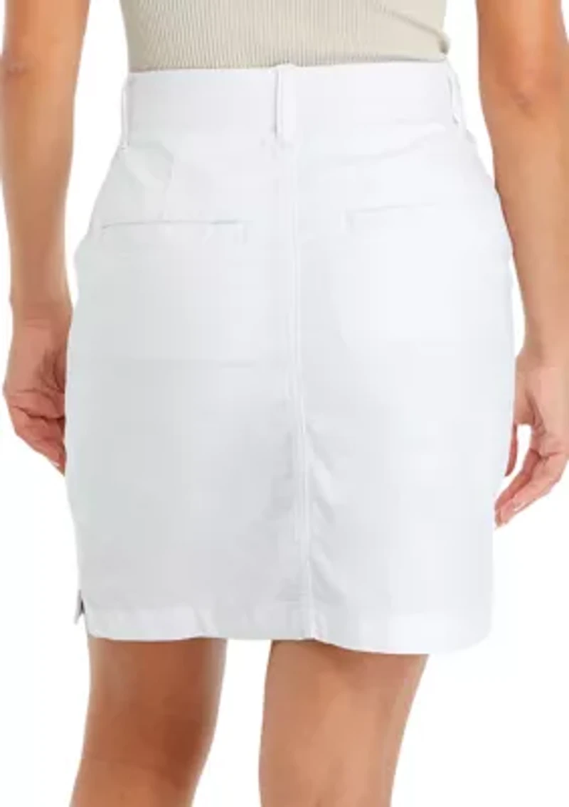 Petite Ribbed Waist Skort