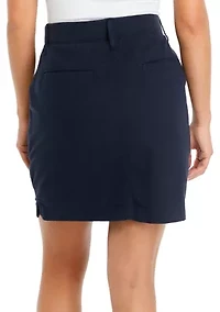 Petite Ribbed Waist Skort