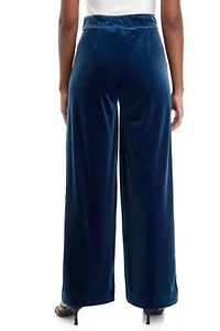 Plus Shape Effect Wide Leg Pants