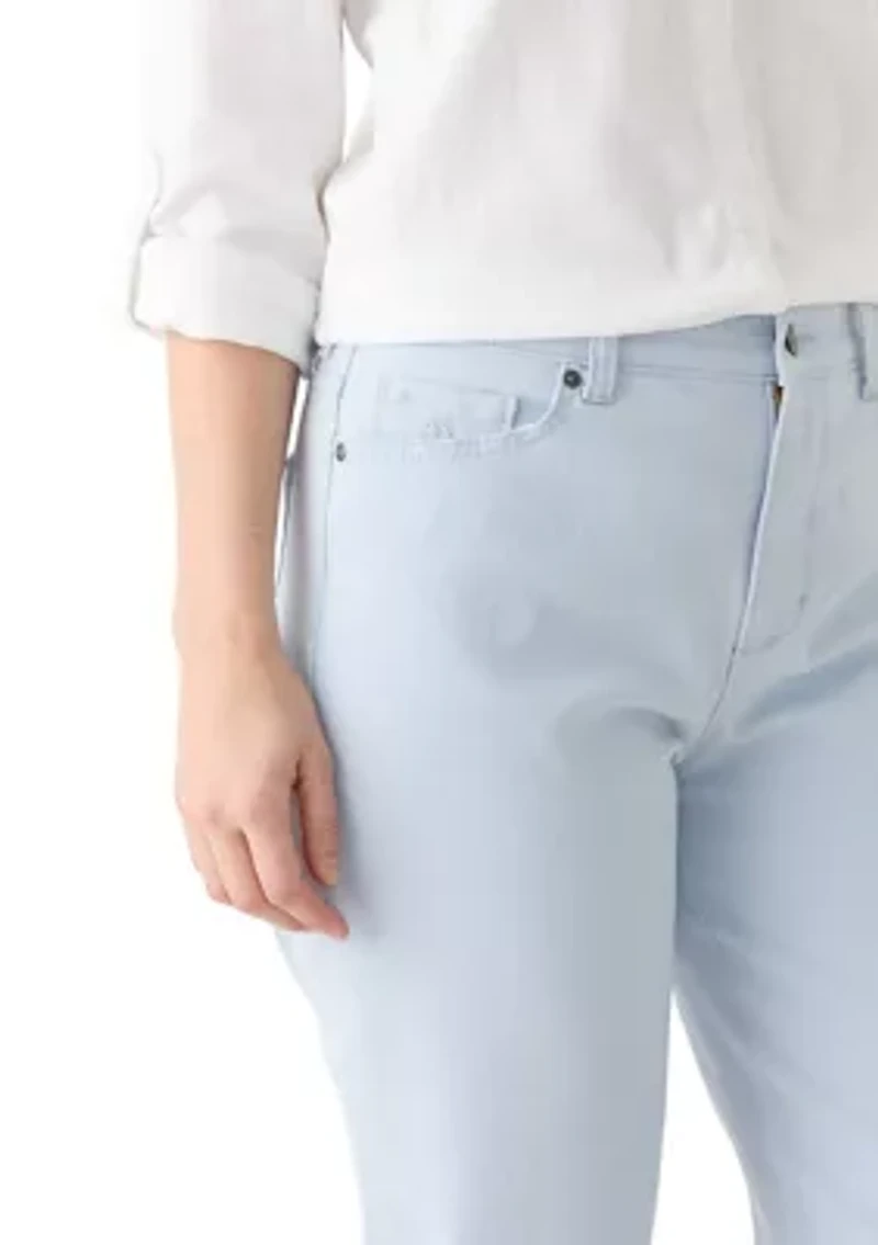 Women's Amanda Capri Pants with Side Slit