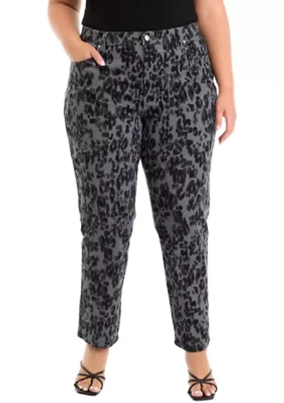 Plus Amanda Classic Print Jeans