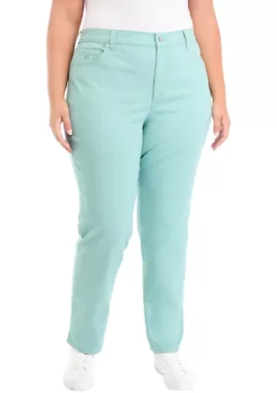 Plus Amanda Classic Color Jeans