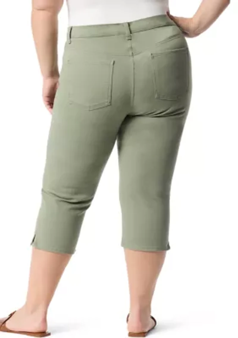 Plus Amanda Capri Pants