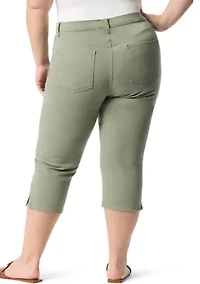 Plus Amanda Capri Pants