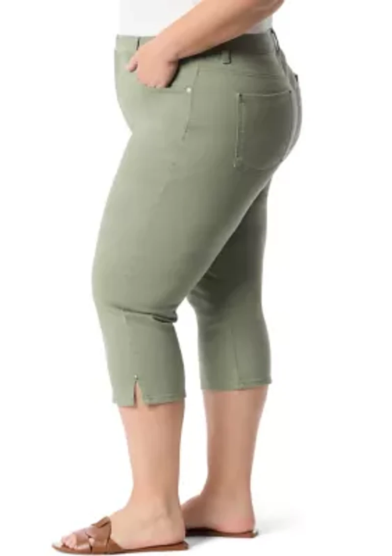 Plus Amanda Capri Pants