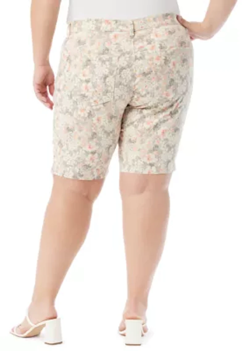 Plus Amanda Bermuda Shorts