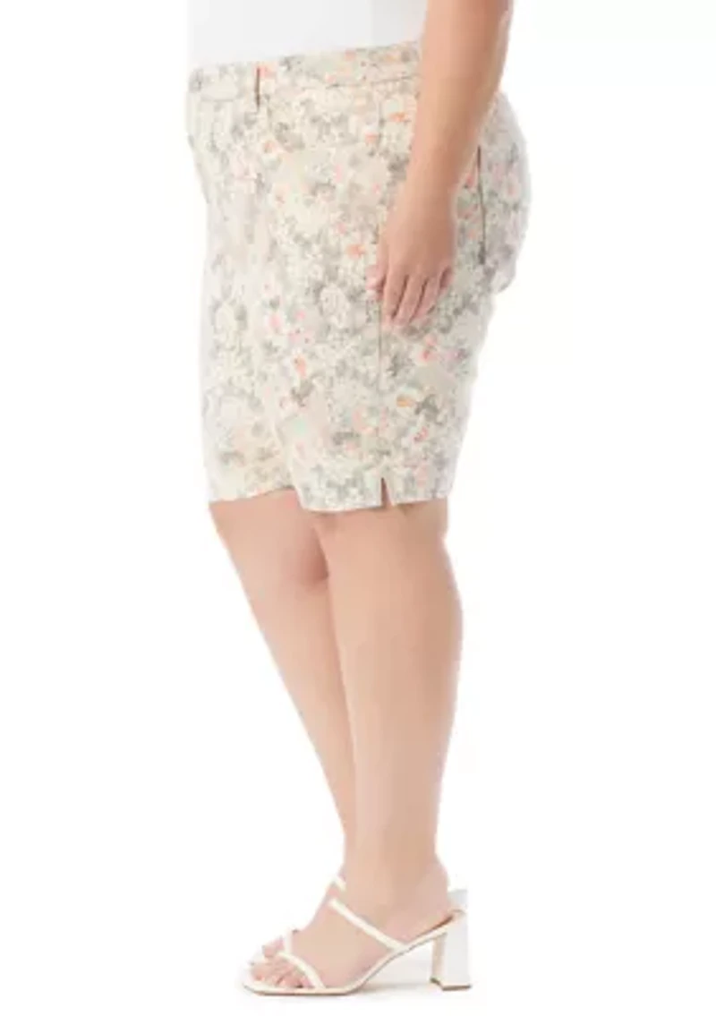 Plus Amanda Bermuda Shorts