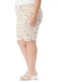 Plus Amanda Bermuda Shorts