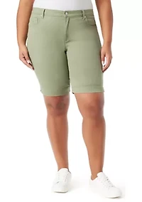 Plus Amanda Bermuda Shorts