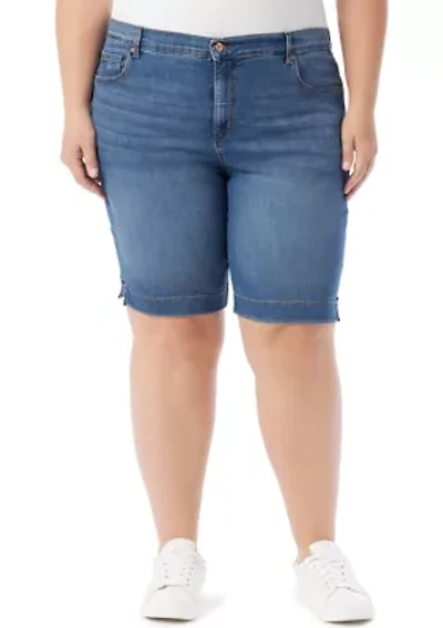 Plus Amanda Bermuda Shorts