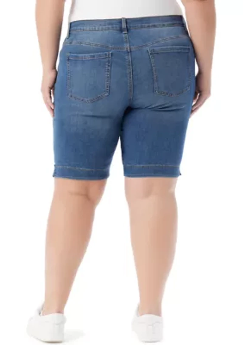 Plus Amanda Bermuda Shorts
