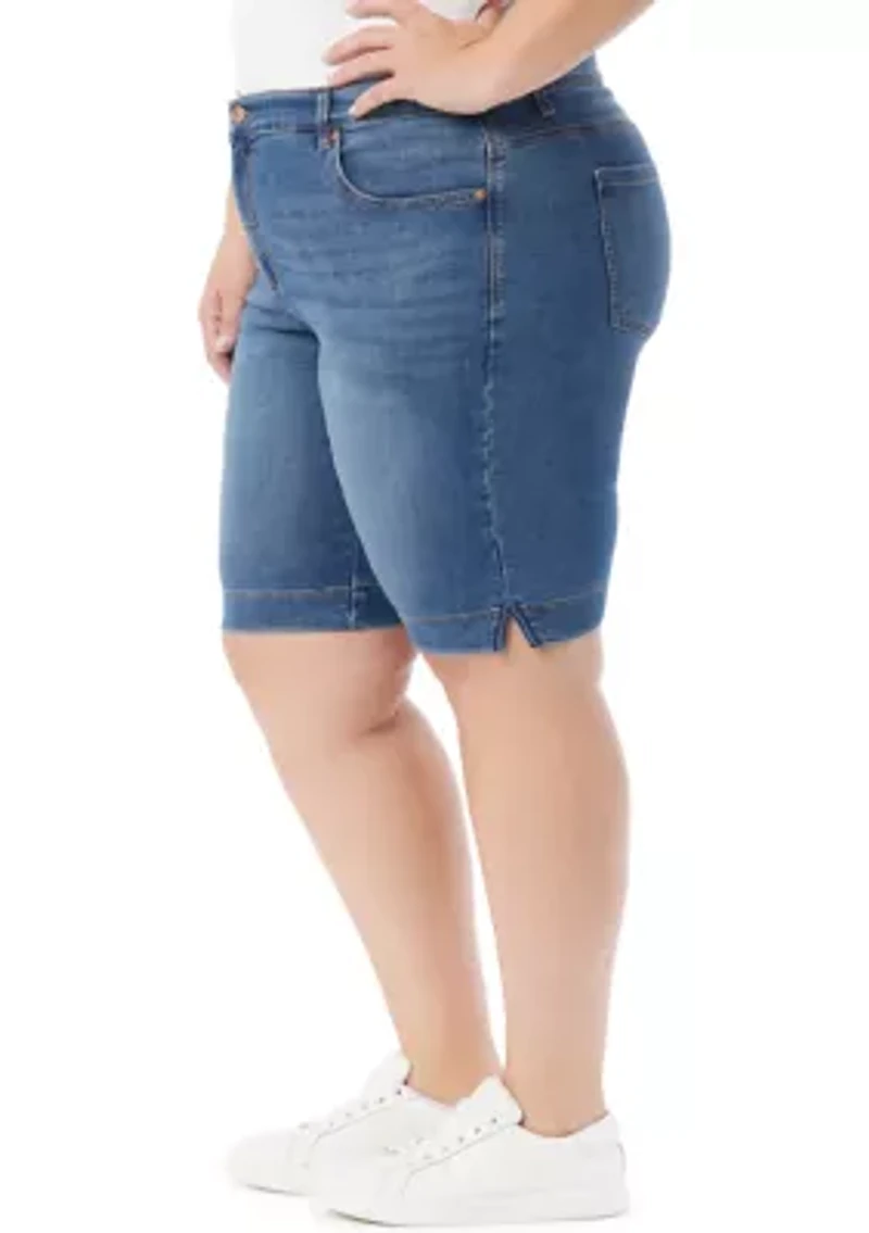 Plus Amanda Bermuda Shorts
