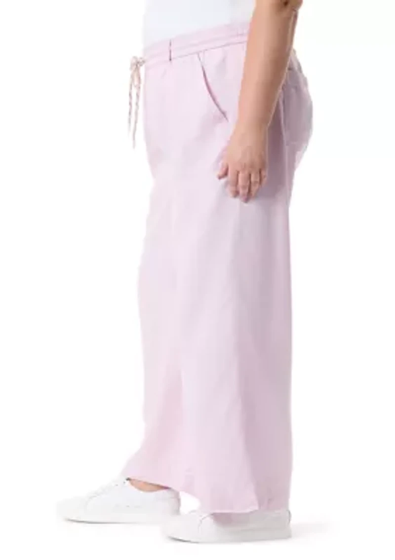 Plus Wide Leg Pants