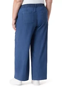 Plus Wide Leg Pants