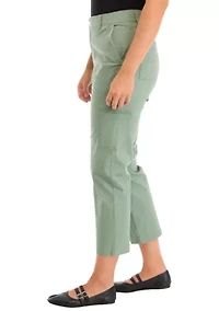 Women's Cargo Pants with Elastic Waistband