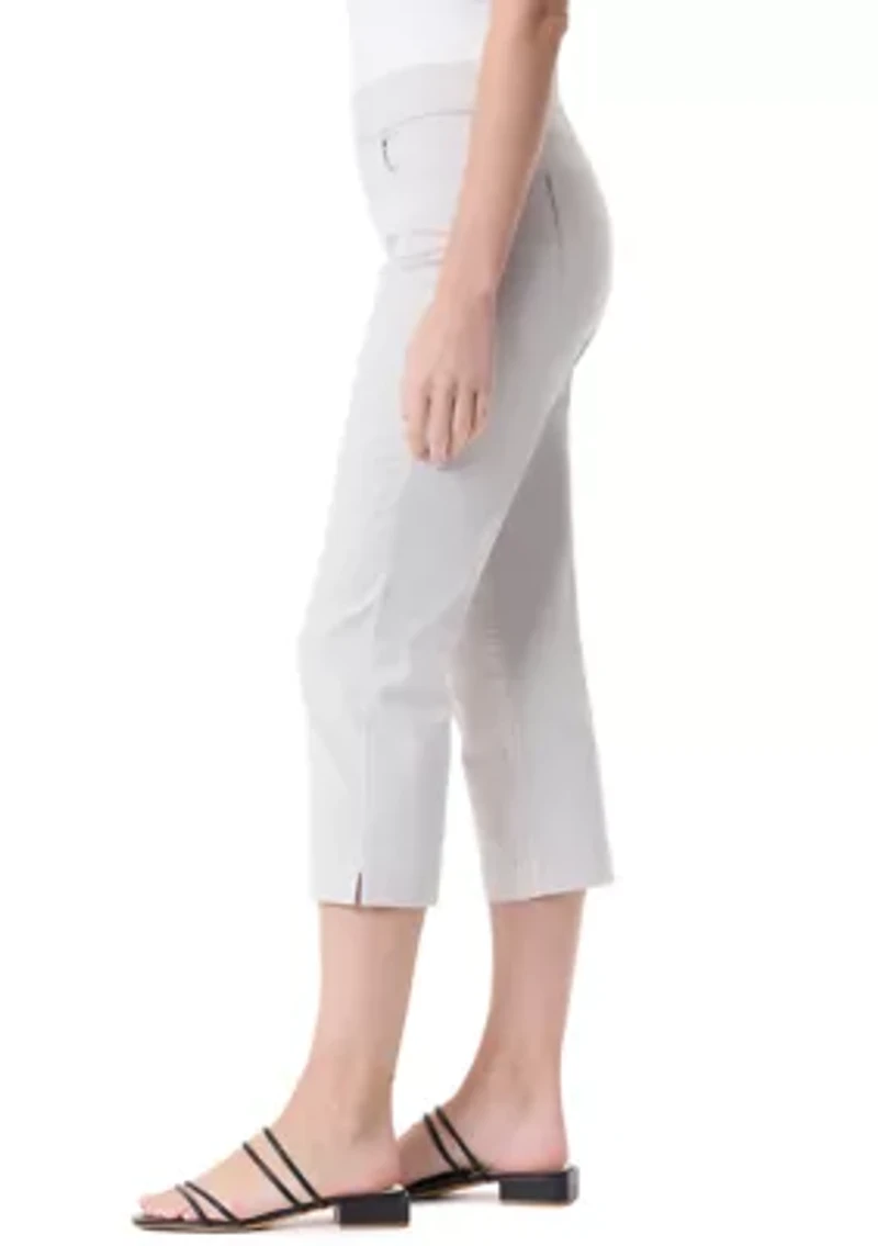 Plus Amanda Pull On Capri Pants