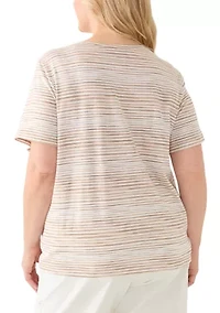 Plus Amanda Short Sleeve T-Shirt