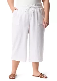 Plus Rainey Linen Pants