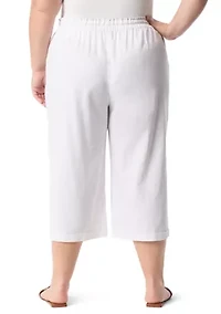 Plus Rainey Linen Pants