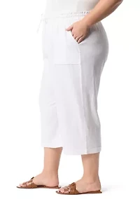 Plus Rainey Linen Pants