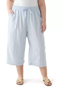 Plus Rainey Linen Pants